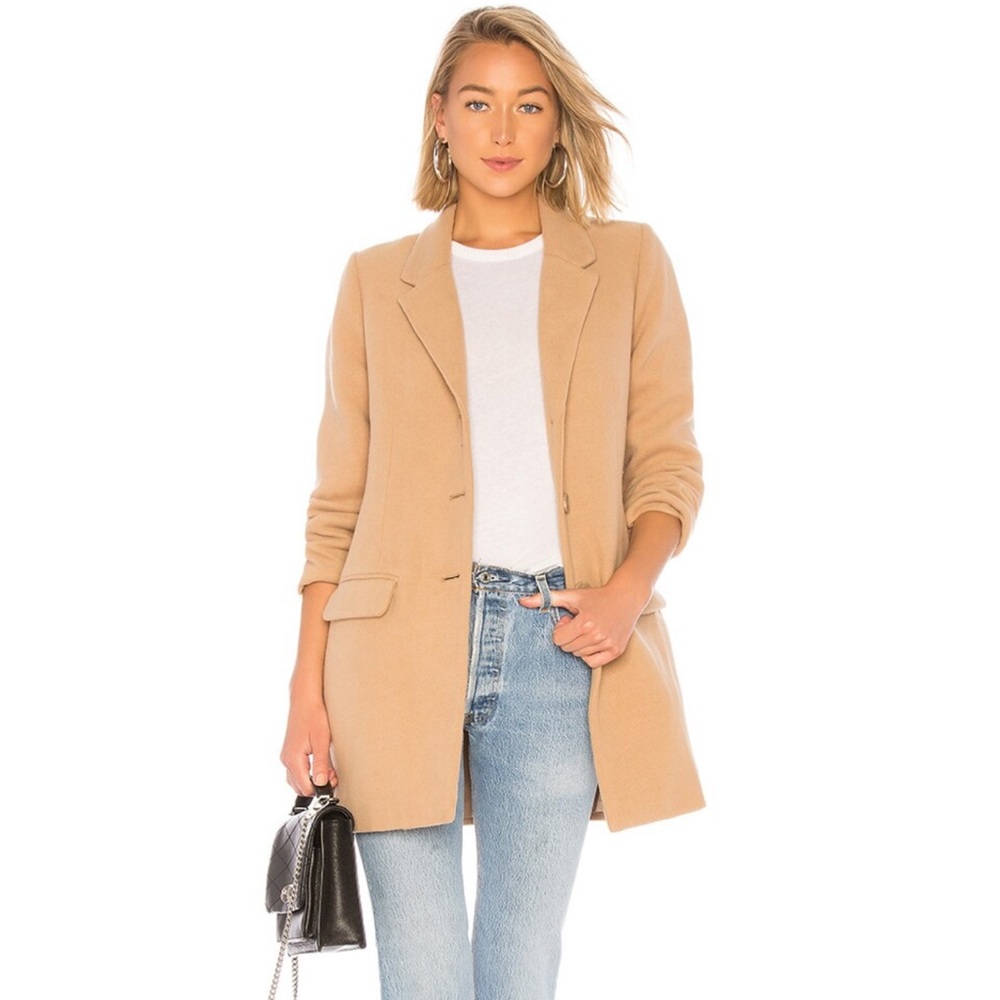BB DAKOTA by Steve Madden - Whiskey Business Coat in Camel